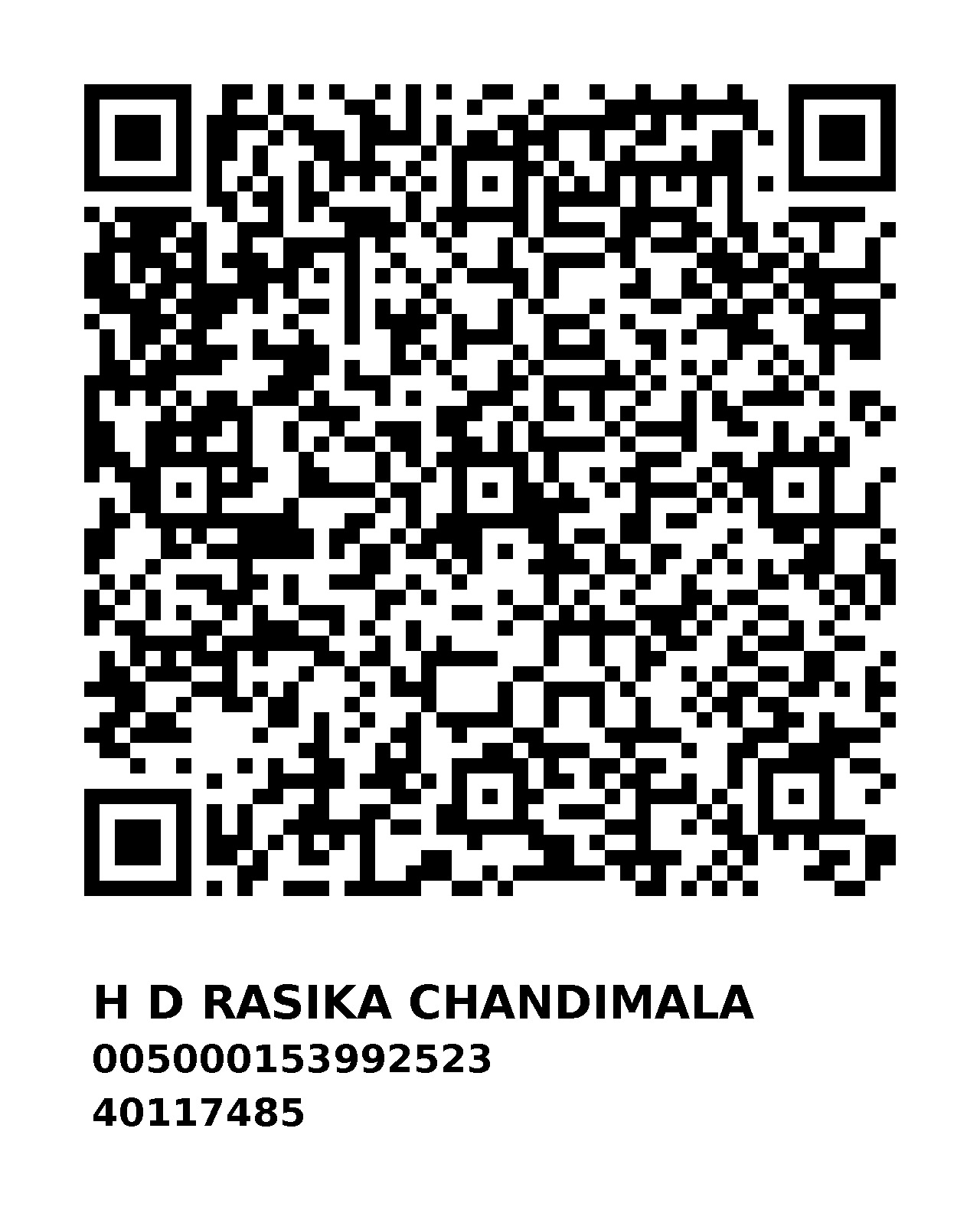 Payment QR Code